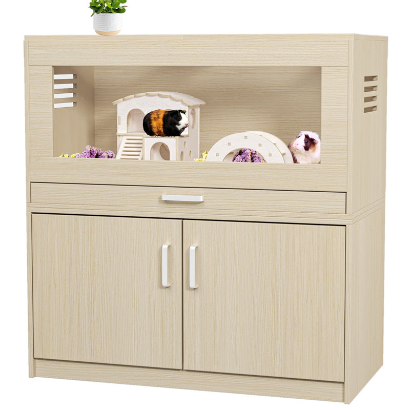 Armoire d'appoint Maricelda, Teck
