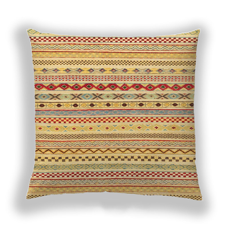 Coussin Abstract 2227, Microsuède