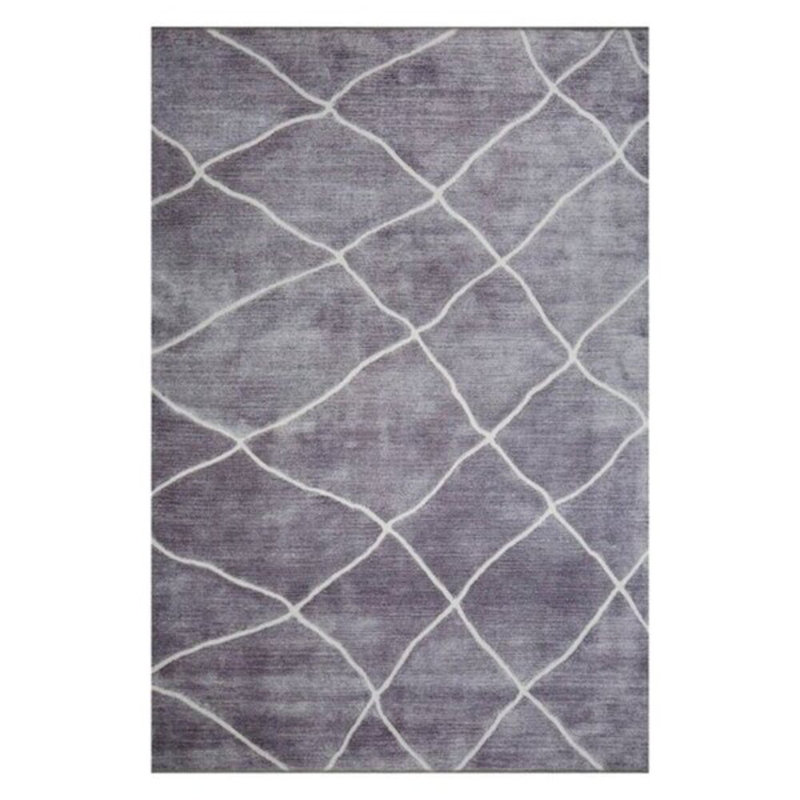Tapis 100% polyester de qualité supérieure, 6,9 x 10,2 pi | 1850 g / m², hauteur de poils de 0,2 po | Polyester recyclé dessous | Lavable à la machine à 30 ° C | Conception douce, durable et écologique pour les espaces de vie modernes