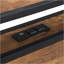 Base de lit plateforme en métal avec tête et pied de lit en bois avec doublure USB-1784055709