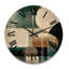 Tamura Solid Wood Wall Clock-1169421208