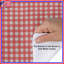 Housses de couette rouges et blanches à motif vichy-128700165