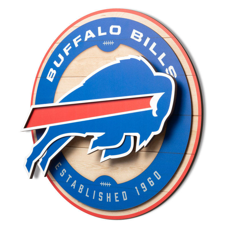 NFL Buffalo Bills 3DX Circle Wall Art