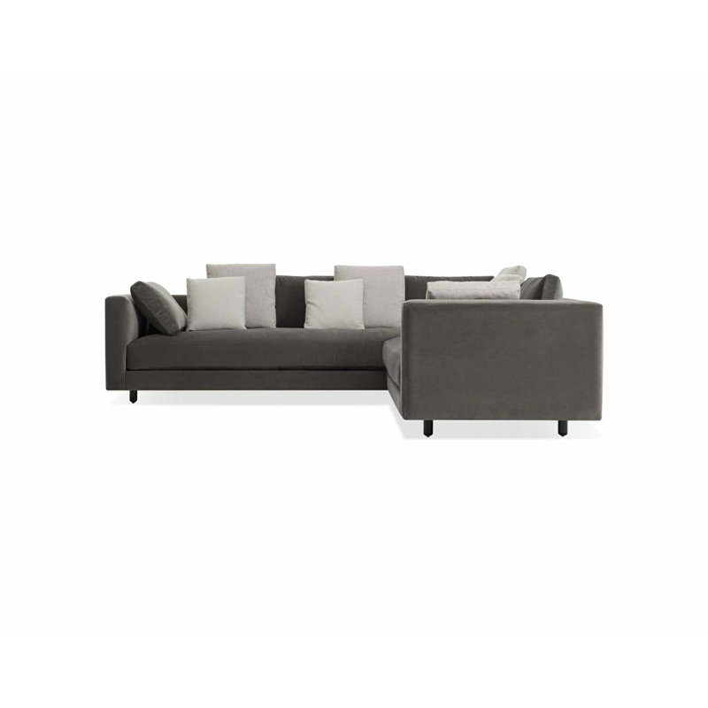Hands Down Sectional, Right Hand Facing, Tofte Navy, Tofte Navy Polyester Blend