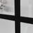 Walk-In 46" X 72" Shower Screen - Black, Tempered Glass, Construction Black For 0.2" Thick Glass Build