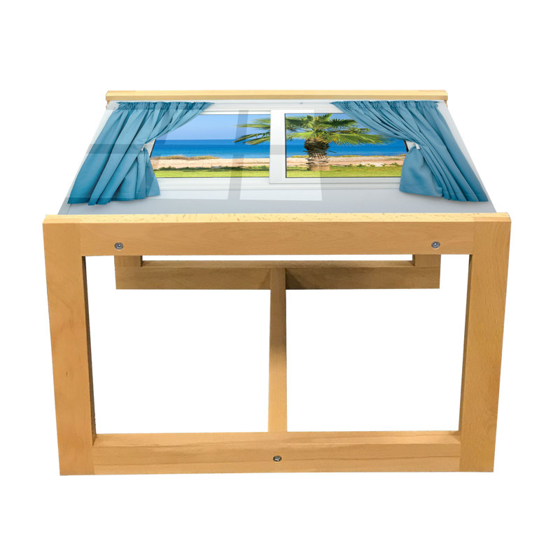 Hedie Sled Coffee Table, 40cm H x 46.5cm W x 62cm D