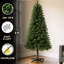 Arbre artificiel de 6 pi avec 490 pointes, branches, support à 4 pieds, installation manuelle, idéal pour les fêtes de fin d'année