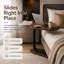 45 cm W Bedside Table-1895389874