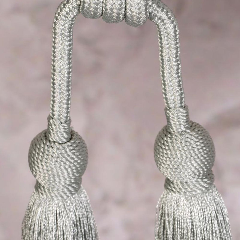 Keena Fabric 10cm Curtain Tieback, Mint