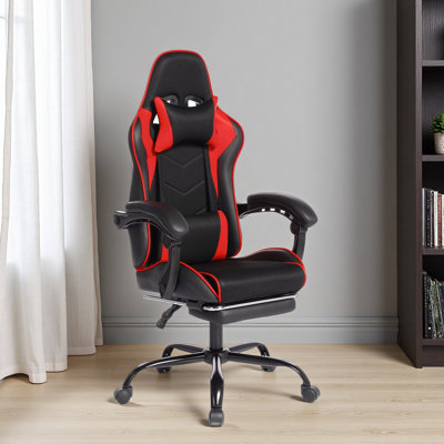 E-Sports Gaming Chair Sports Car Driving Seat PU Material Moulded Sponge Comfortable And Safe