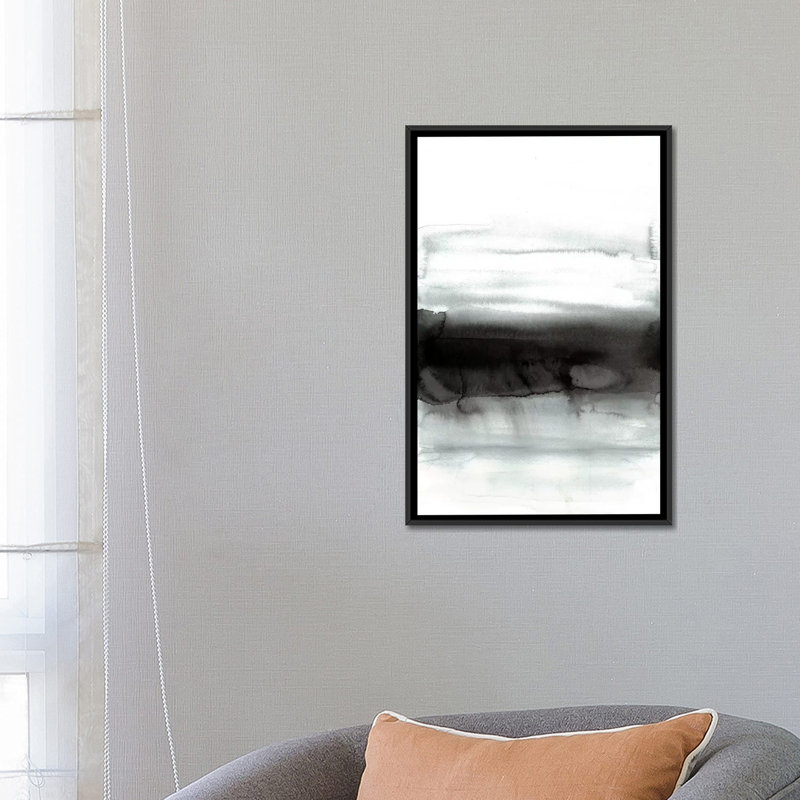 « black velours », impression sur toile, H 26 po x l 18 po x P 1,5 po, Toile avec cadre noir, Pas de tapis