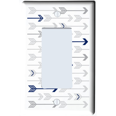 1 - Gang Rocker Standard Wall Plate