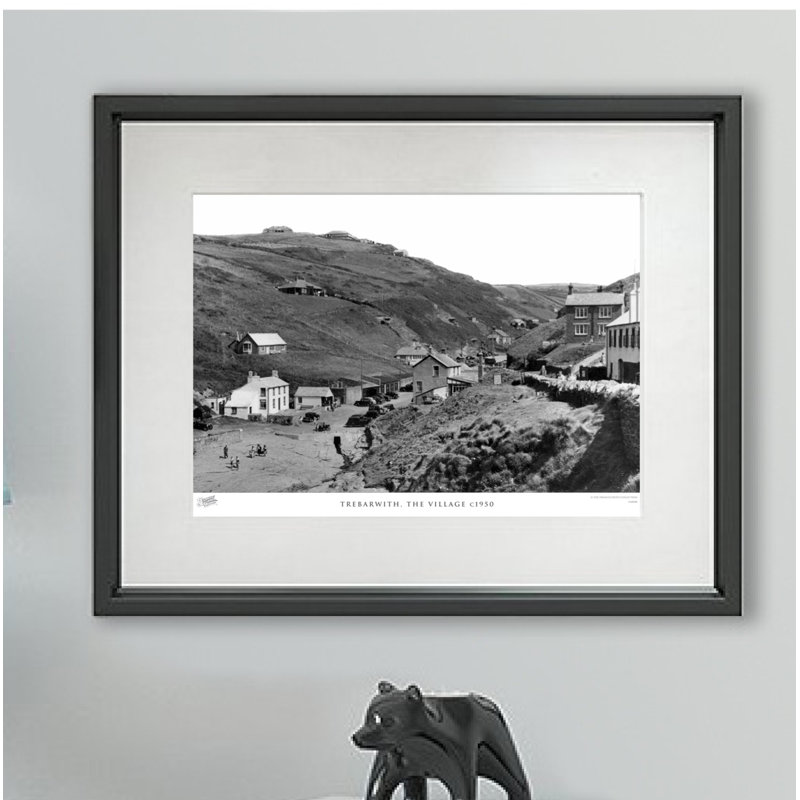Trebarwith, The Village C1950 by Francis Frith - Single Picture Frame Print, 60cm H x 80cm W x 2.3cm D