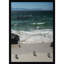 Coming In to the Beach by Shot by Clint Wood Framed Wall Art Print-1917637560-1917637557