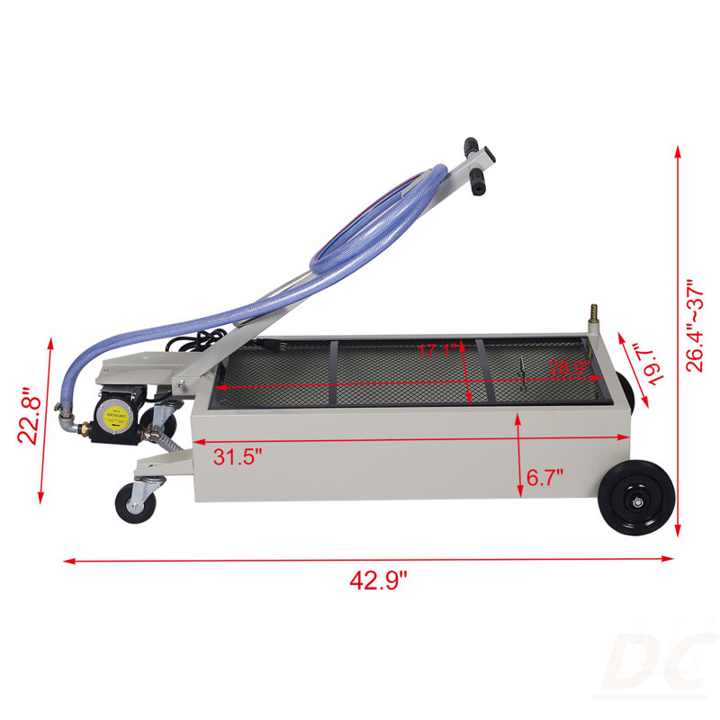 20-Gallon Low-Profile Oil Drain With Pump