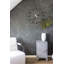 Black Plug Inn Metallic Wall Clock