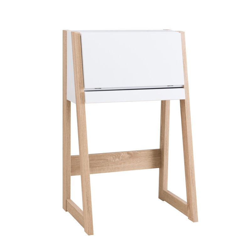 Fralick Secretary Desk, White