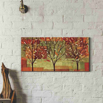 «Watercolor Forest II» par Veronique Charron, art mural sur toile