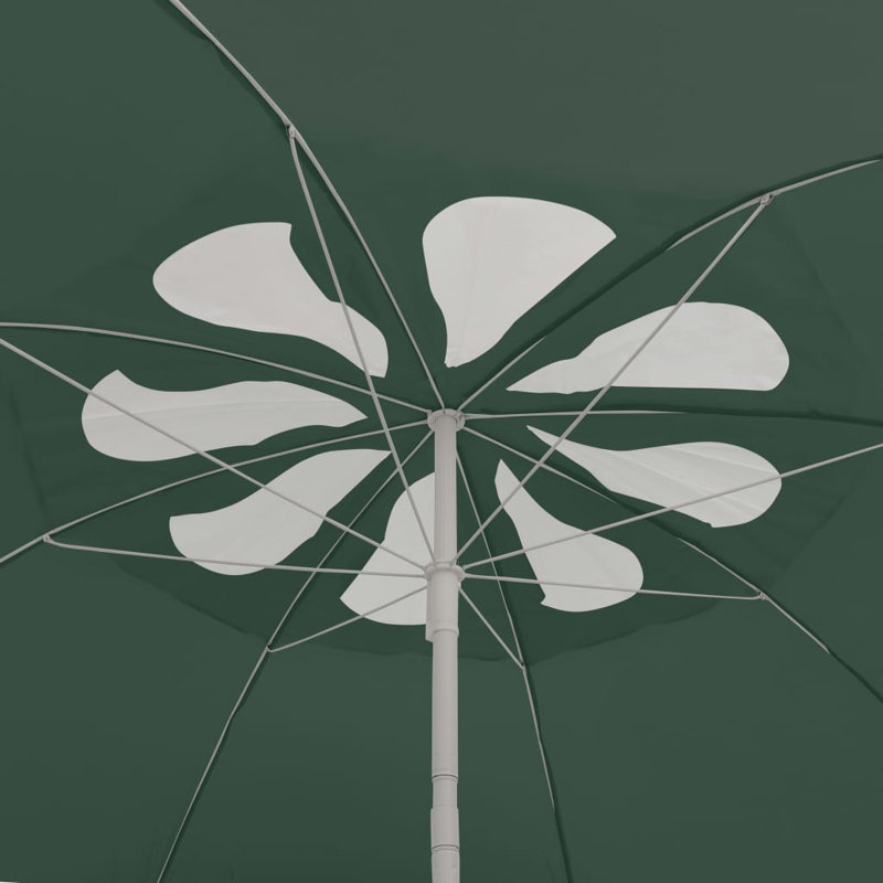Parasol de plage, Vert