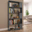 Aleccia 159cm H Bookcase-473375731-473375730