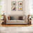 Halethorpe Floor Shelf End Table with Storage