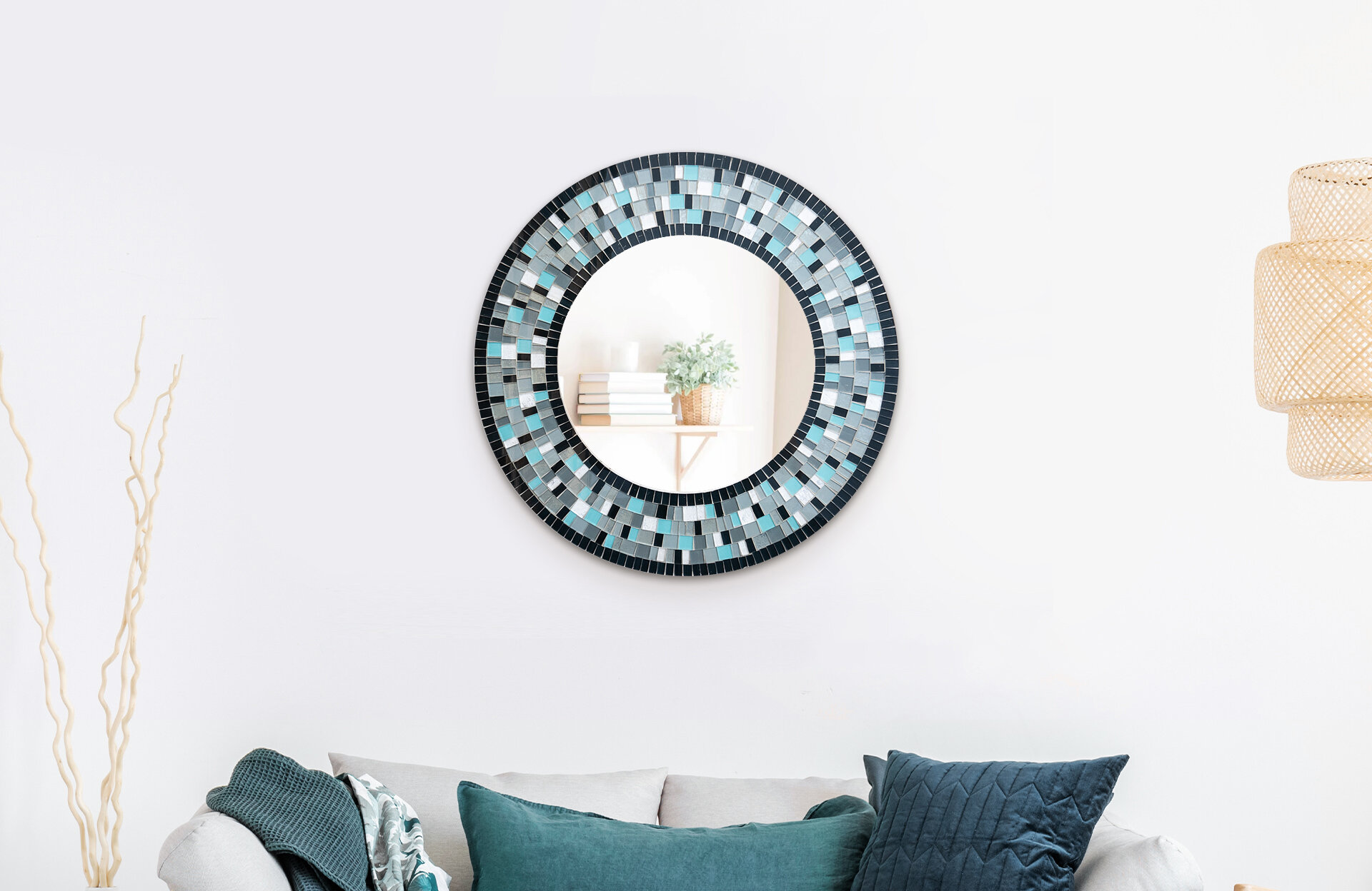 Ebern Designs Onarga Flat Wall Mirror | Wayfair