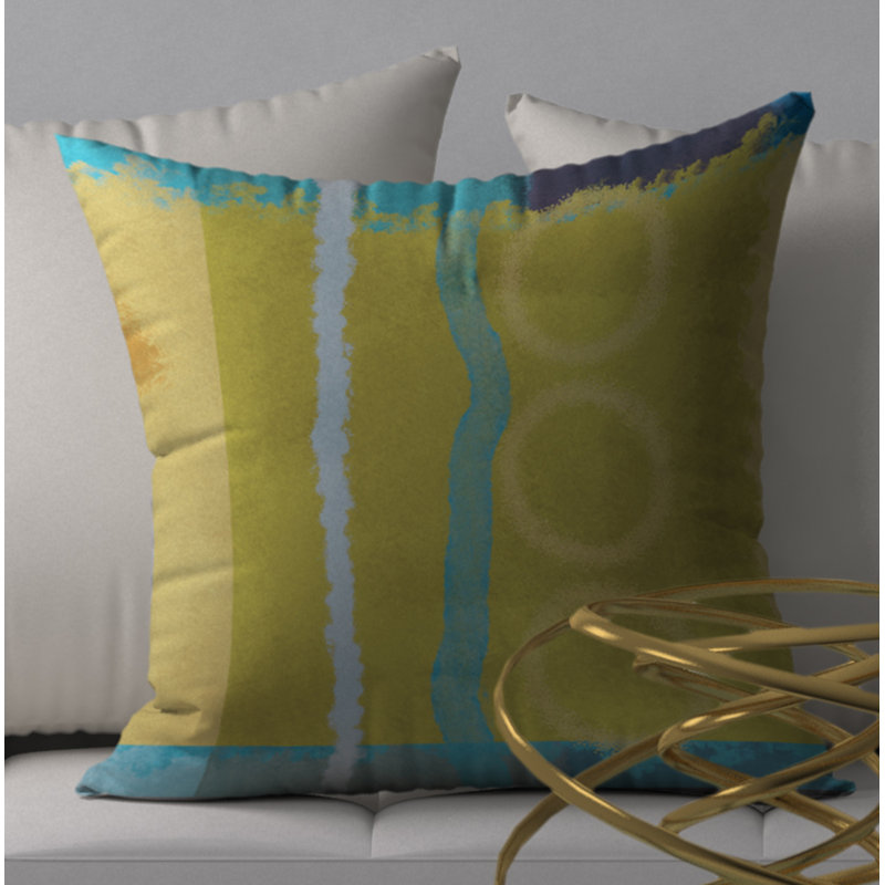 Reversible Throw Pillow, 18" x 18"