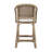 Handwoven Rattan Upholstered Bar & Counter Stool-139478602-224539110