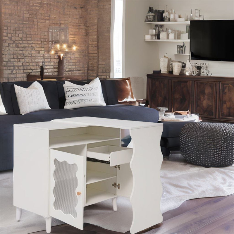 Kadijah 39.37'' Bar Cabinet