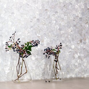 Pure White Illusion Mother Of Pearl Mosaic Tile