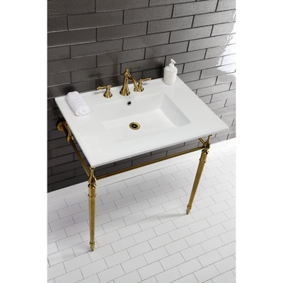 Kingston Brass Edwardian Brass Console Sink Legs