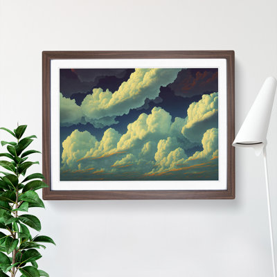 Spectacular Clouds - Framed Print