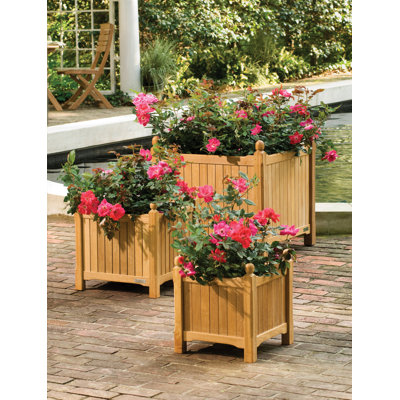 Harpersfield Wood Planter Box