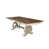 Brun / blanc antique