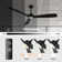 60" Propeller 6-speed Reversible Ceiling Fan with Dimmable 3CCT LED Lights and Remote Control