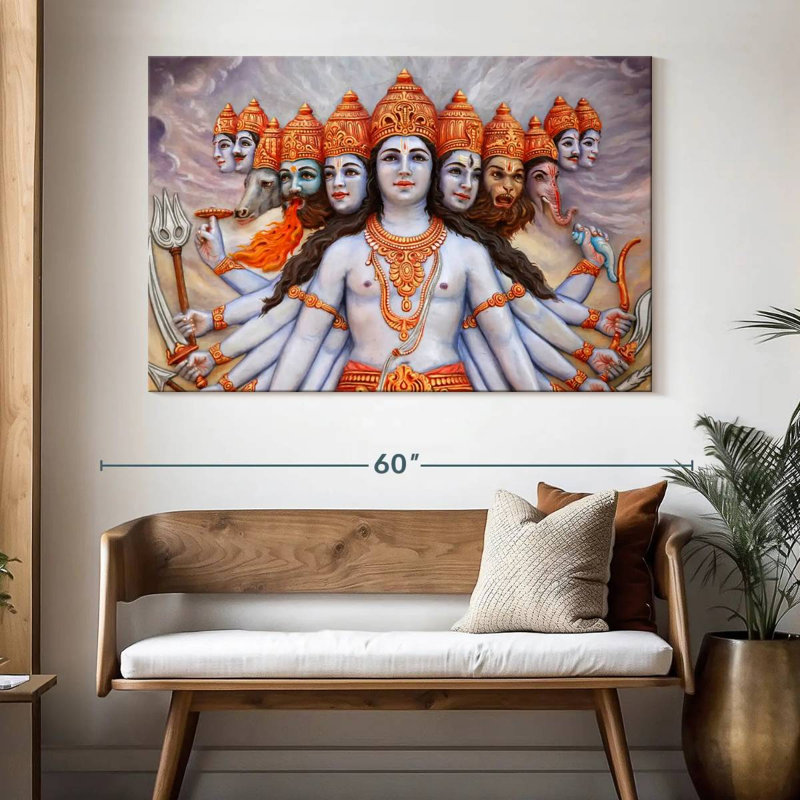 Vishvarupa, 34" H x 51" W