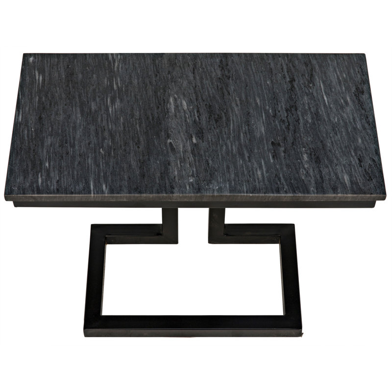 Alonzo Marble Top End Table
