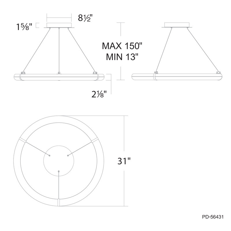 Clique LED Pendant