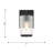 Ronde Small One Light Outdoor Wall Lantern from Generation Lighting 