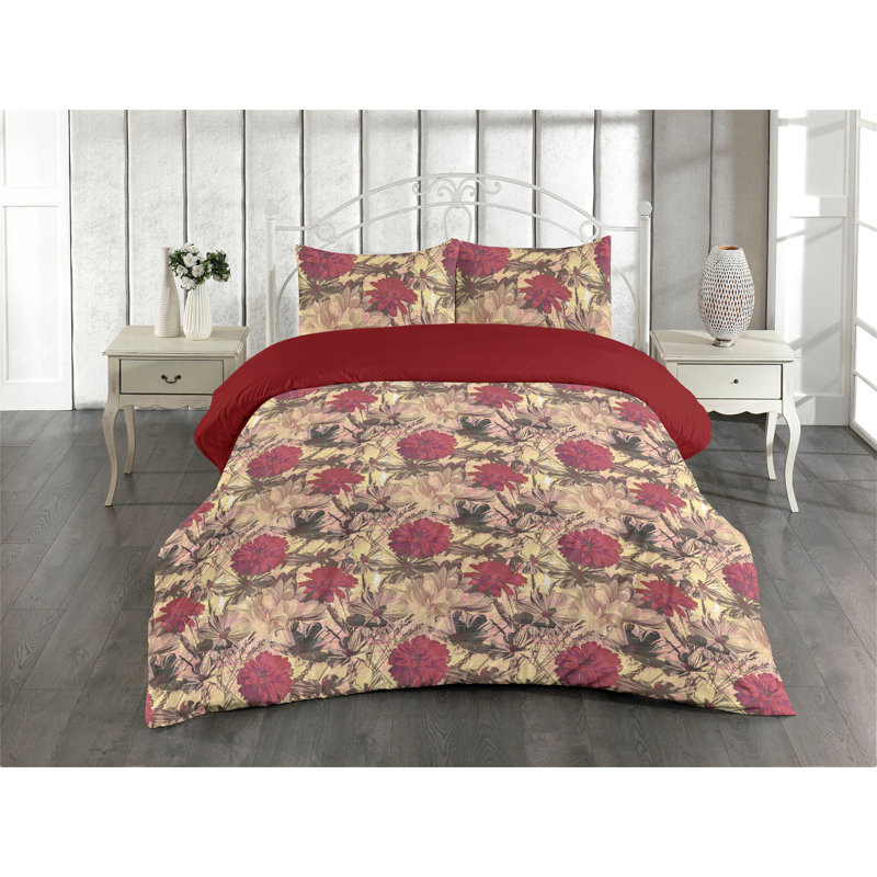 Dontrelle Duvet Cover, King Duvet Cover + 2 Standard Shams