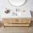 Cataleya Single Sink Bath Vanity in Weathered  with White Grain Composite Stone Top-768135022-768135027