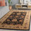 Tapis oriental beige / brun / noir en laine / coton / latex touffeté à la main Dunbar