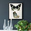 «Antique Blue Butterflies I», toile encadrée de qualité supérieure - prête à être accrochée-945602302-945602303