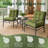 Anjelyka 20"W X 20"D Outdoor Cushions Indoor and Outdoor Seat/Back Cushion, Upgraded Filled Patio Chair Cushions-114227314-131359999
