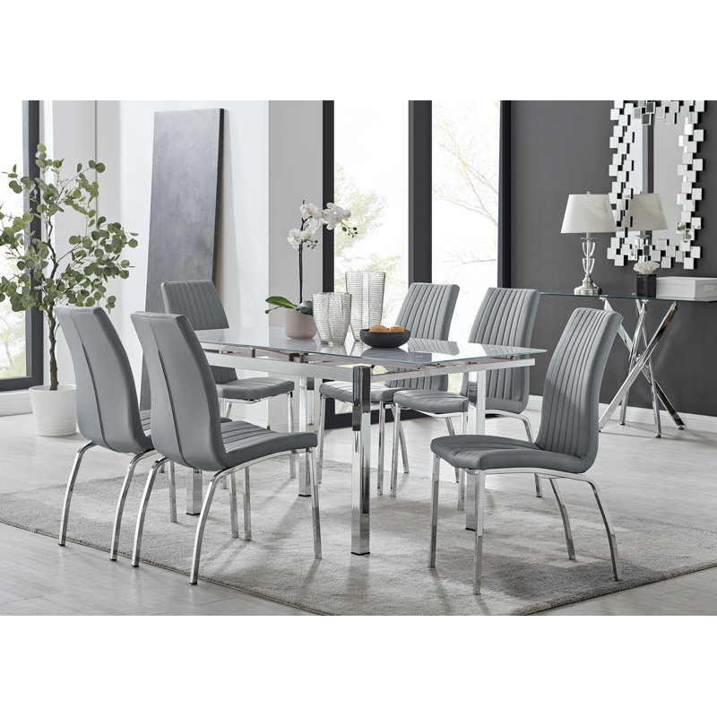 Ensemble de table de salle à manger extensible Tierra Modern