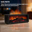 Diffuseur d'huiles essentielles et humidificateur à effet de flamme avec lumière d'ambiance à DEL 7 couleurs, diffuseur ultrasonique d'aromathérapie de 150 ml, très silencieux avec minuterie pour chambre à coucher, bureau, yoga