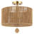 Patrici Paper Semi Flush Mount