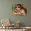 «Child Reading» par Pierre-Auguste Renoir, reproduction d'art sur toile tendue avec châssis-1408154370