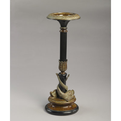 Chandelles en laiton de dauphin