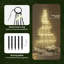  LED Christmas Tree with Ground Spikes 180 cm Metal-1158060721